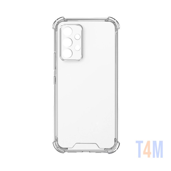 Funda de Silicona con Esquinas Dura para Oppo A73 5g Transparente